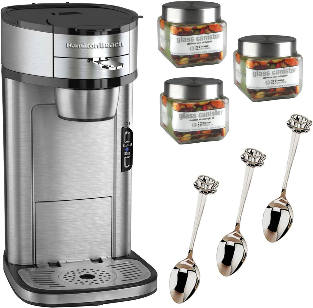 Single Serve Coffee Maker & Electric Coffee Grinder P451