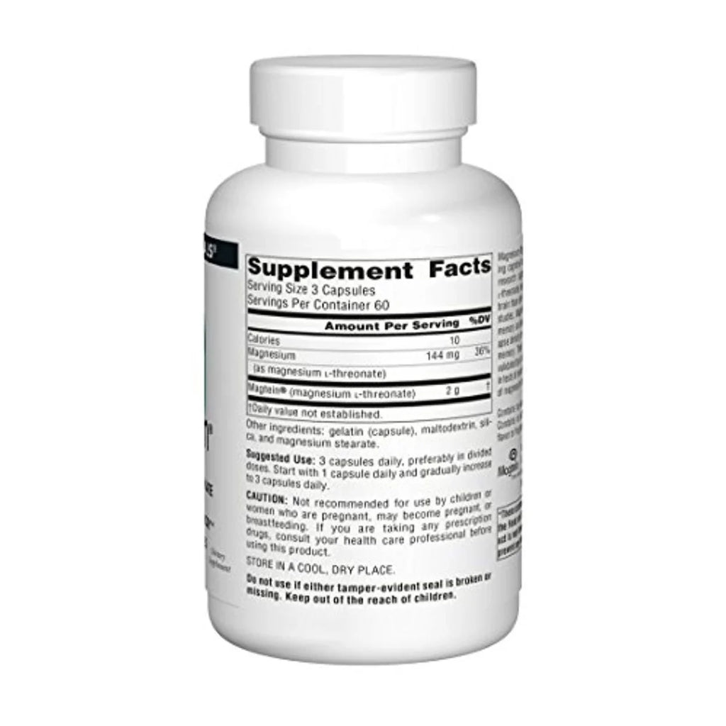 Magtein Magnesium L-Threonate 667 mg 180 Capsules H594544
