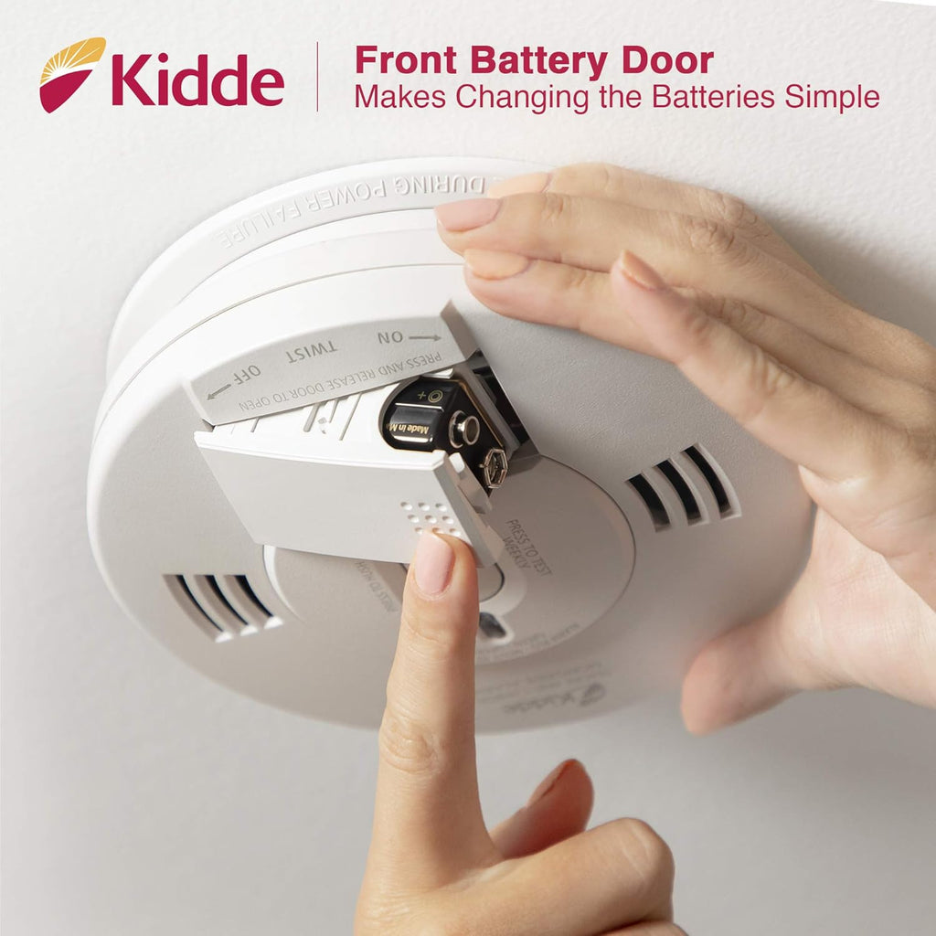 AC Photoelectric Smoke and Carbon Monoxide Detector Alarm T959232