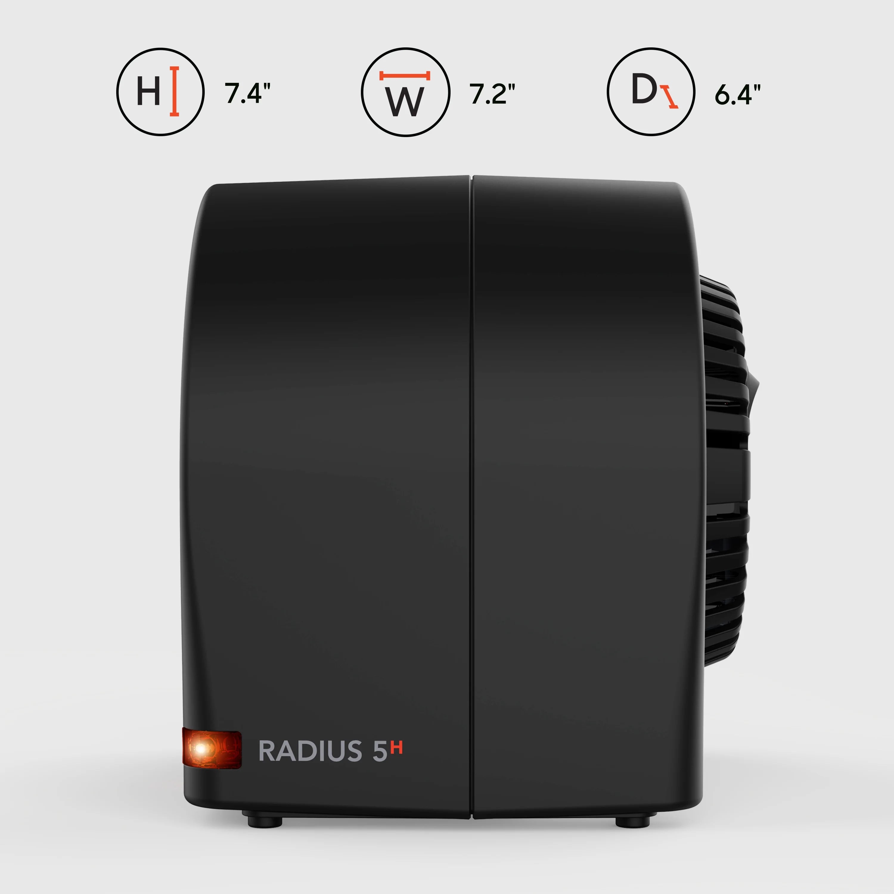 Black Personal Space Heater I89335