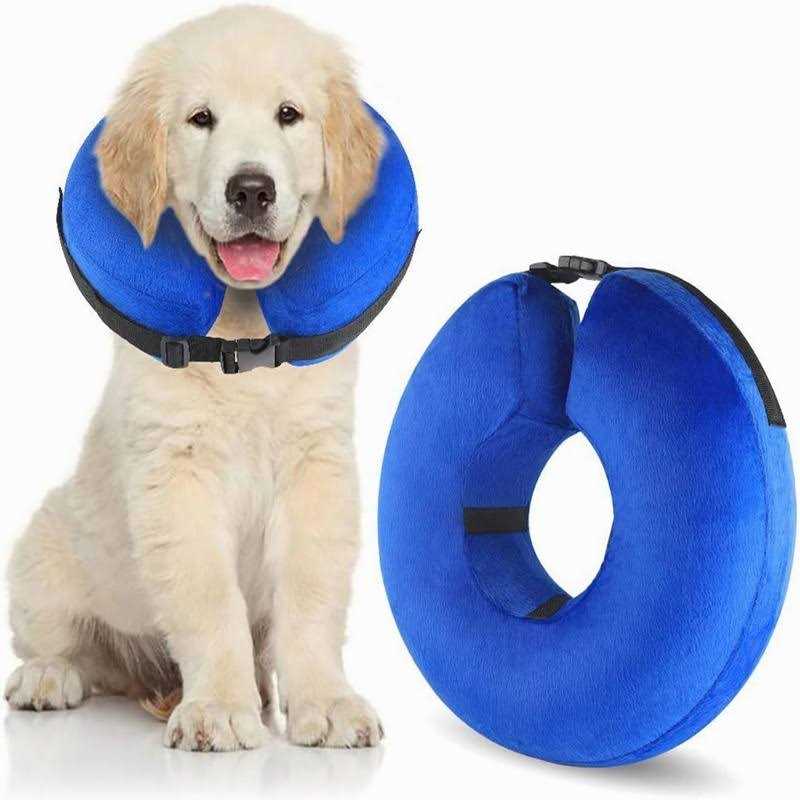 Protective Inflatable Cone Collar for Dogs and Cats C418