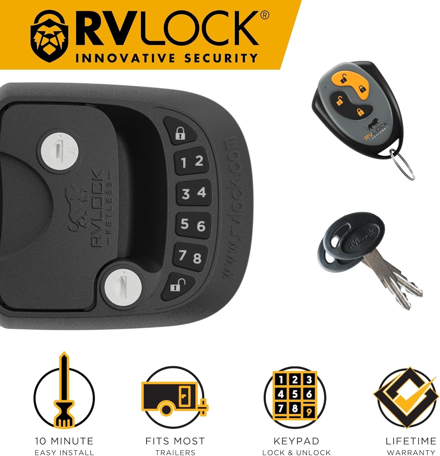 Compact Keyless Entry Keypad D44094