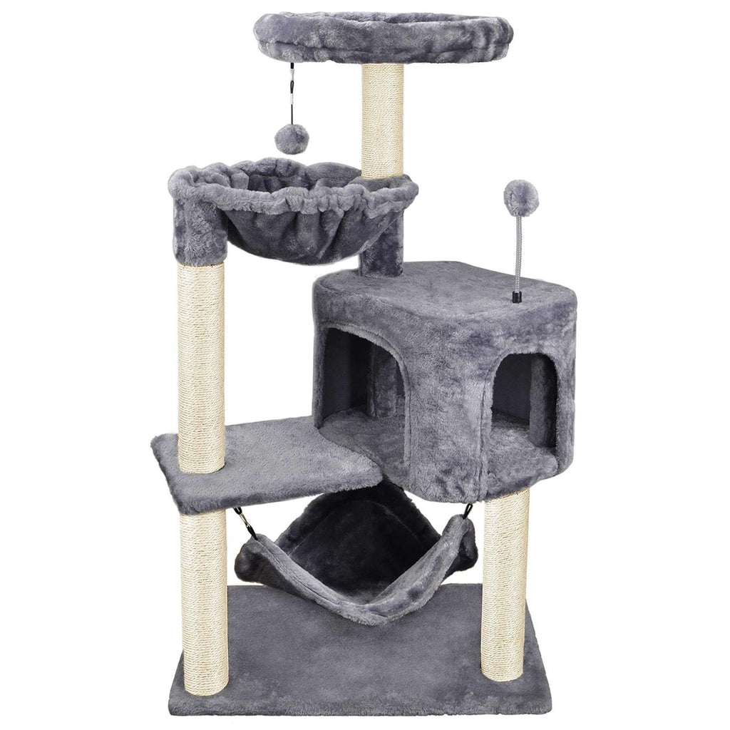 Cat Tree with Cat Condo and Hammock N5851