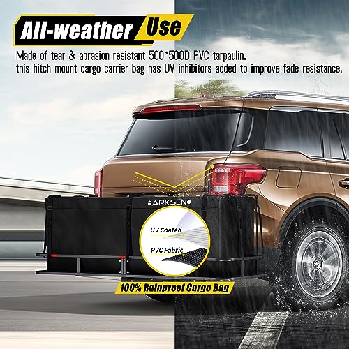 Hitch Cargo Carrier Bag Waterproof 15 Cubic Feet Z260107