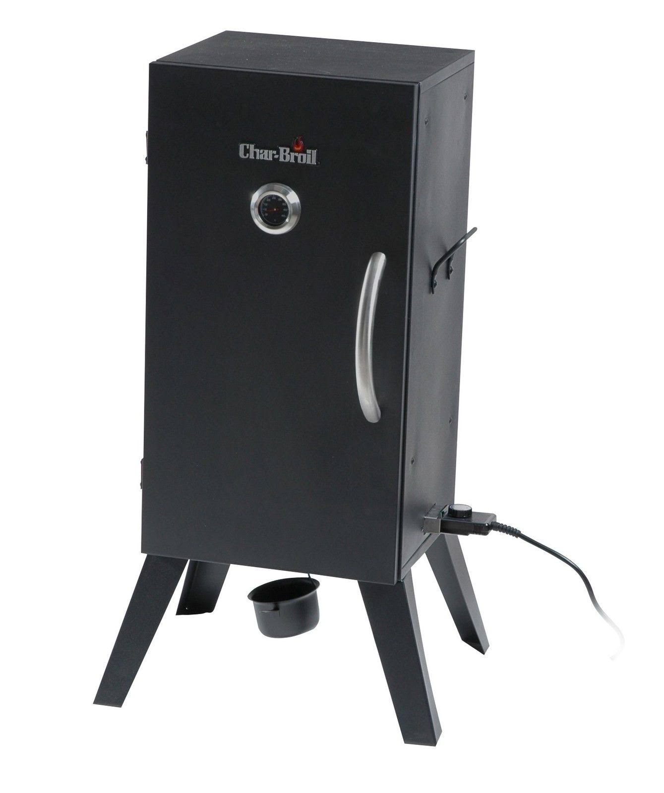 Black Electric Vertical Smoker R5911
