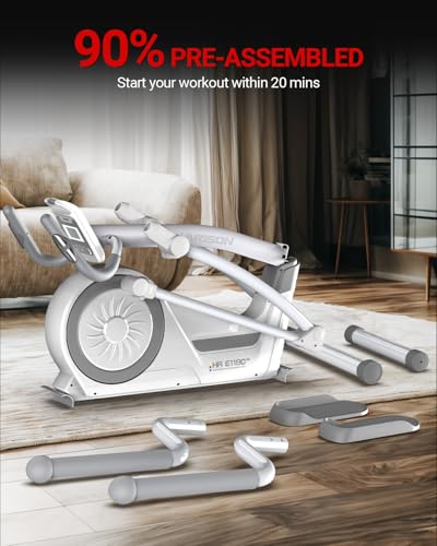 Magnetic Elliptical Exercise Machine with 16-Level Resistance Control F7380