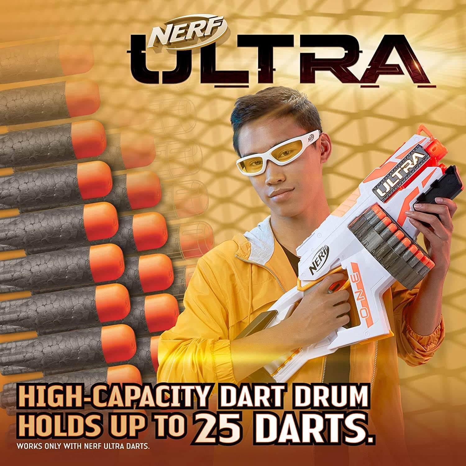 Motorized Blaster with 25 Ultra Darts M932
