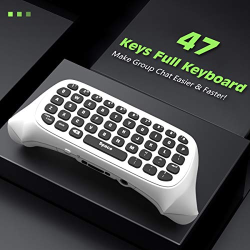 Green Backlight Wireless Chatpad Keyboard for Xbox G319
