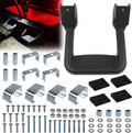 Black Powder Coated Truck Side Step Set - 2 Pieces (1 Pair) with Mounting Brackets E969715
