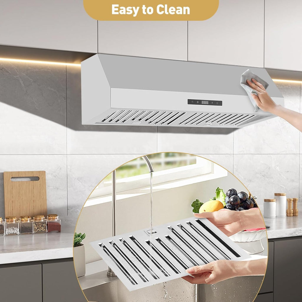 30 Inch Stainless Steel Under Cabinet Range Hood O740338