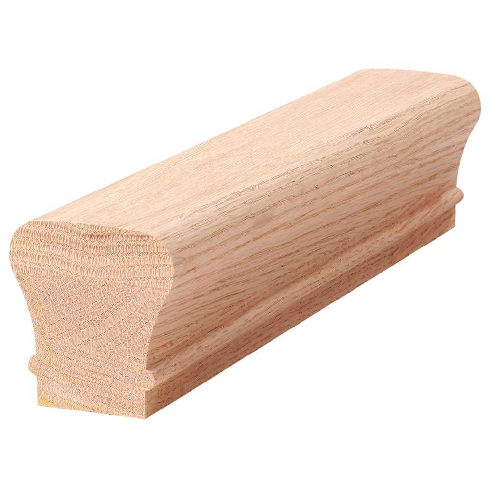 Unfinished Wood Oak Handrail B599054