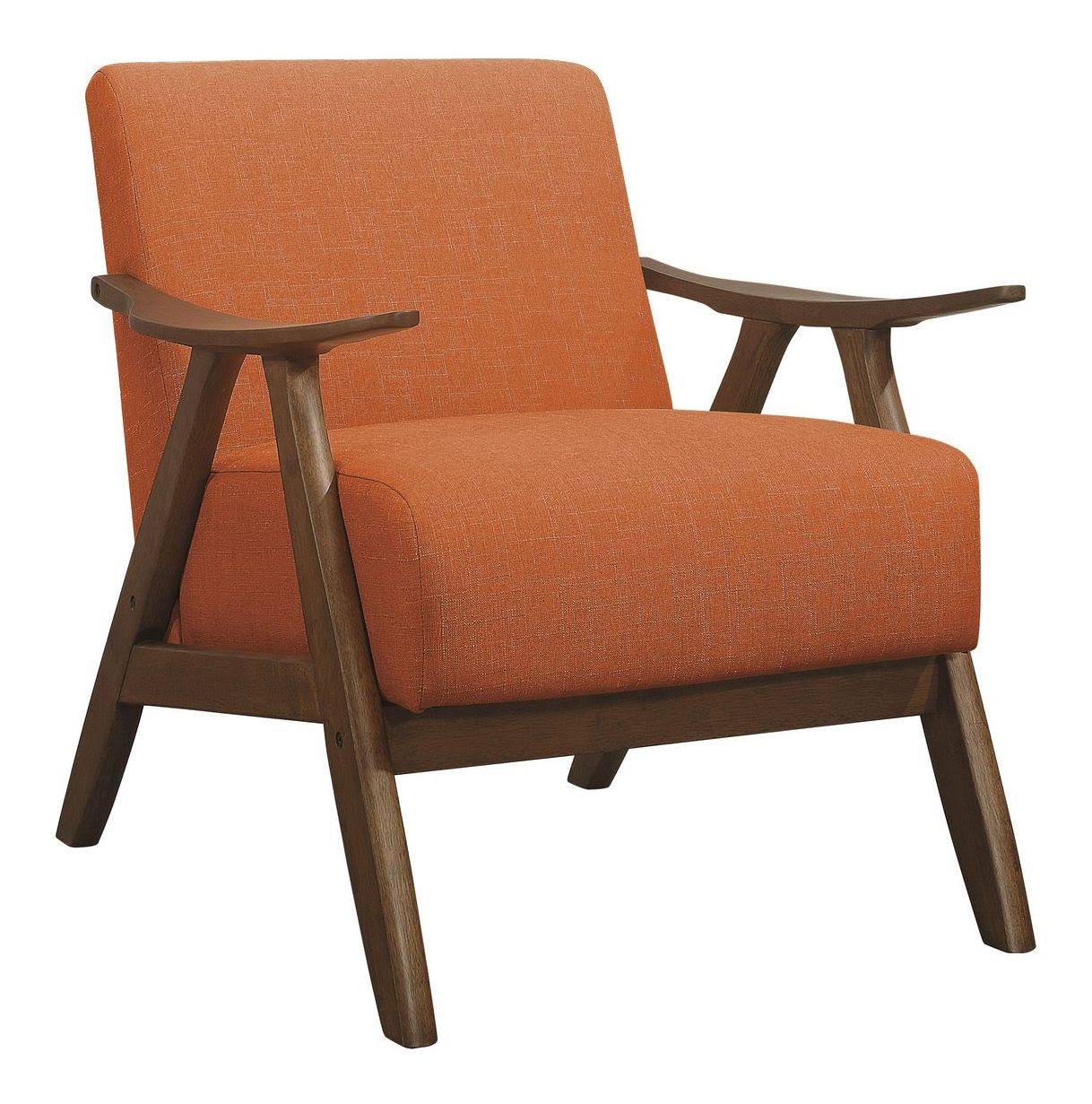 Orange Accent Chair N9729
