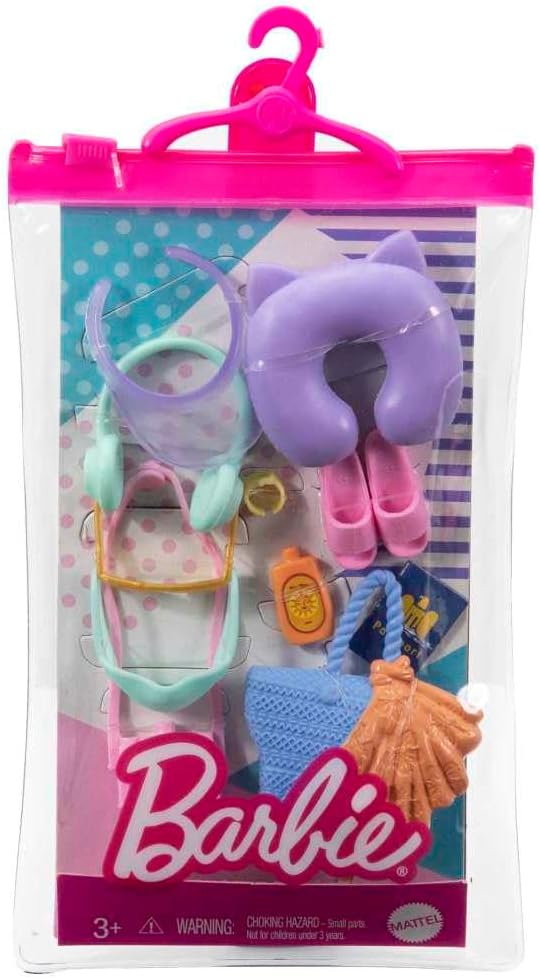 11 Piece Barbie Accessories Travel Pack Q354762