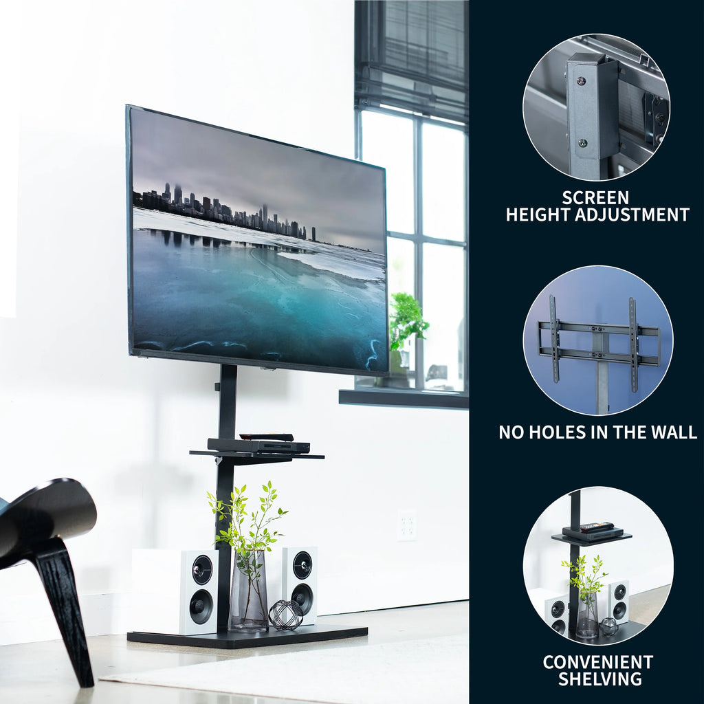 Height Adjustable TV Floor Stand B6815