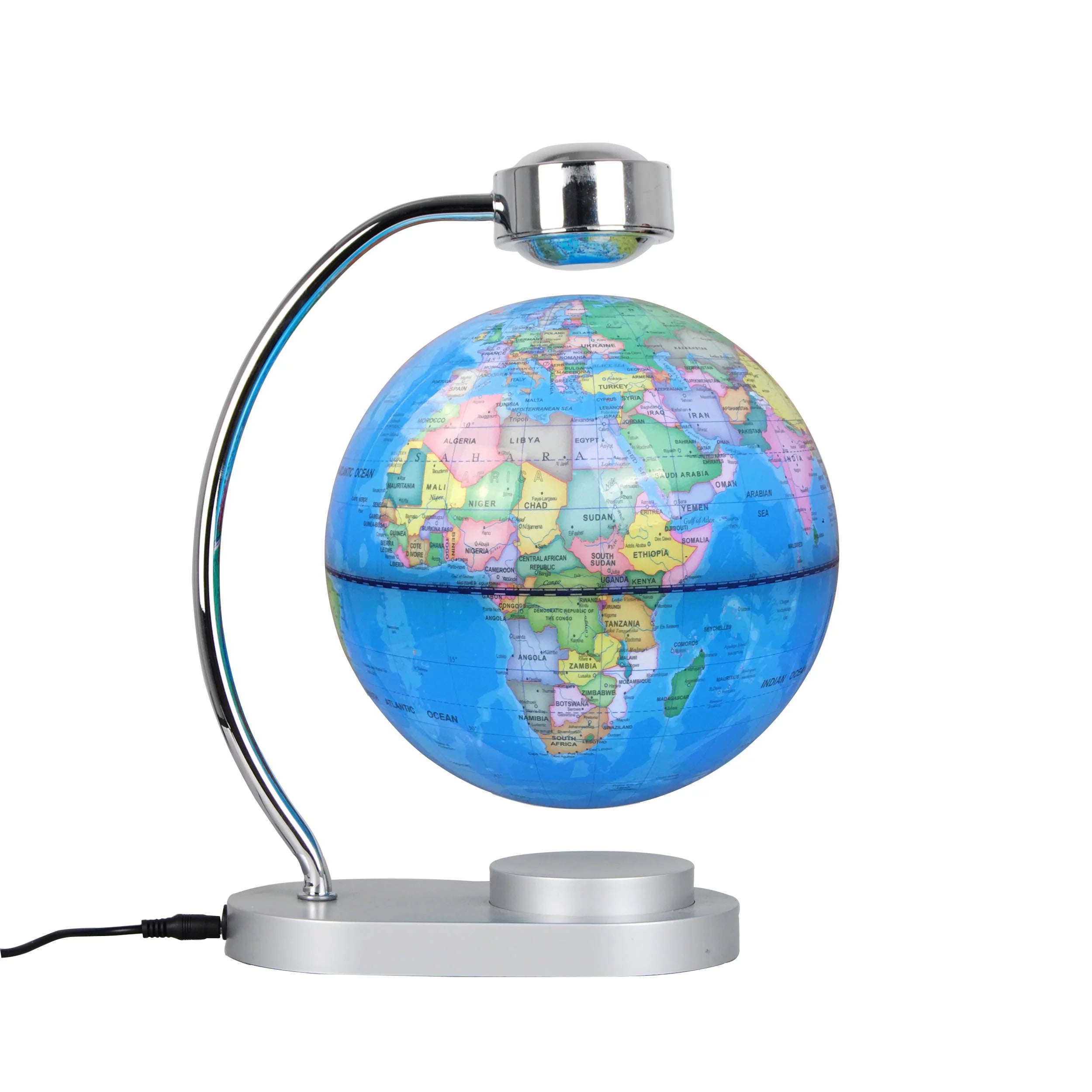 Levitating Illuminated Globe N539197
