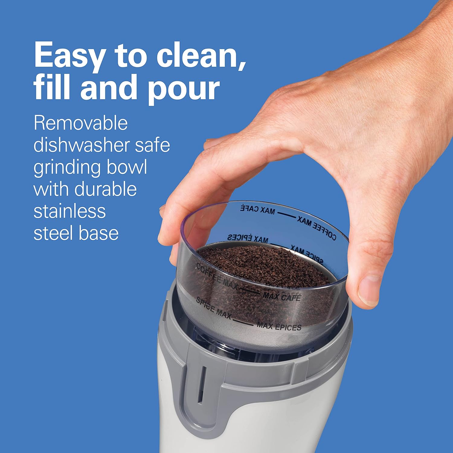 Single Serve Coffee Maker & Electric Coffee Grinder P451