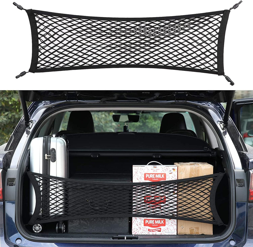 Double-Layer High Elastic Car Rear Cargo Net L843