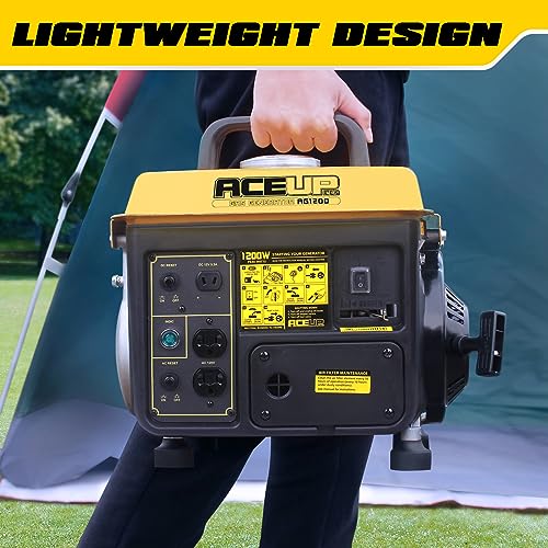 1,200W Gas Powered Portable Generator N965555
