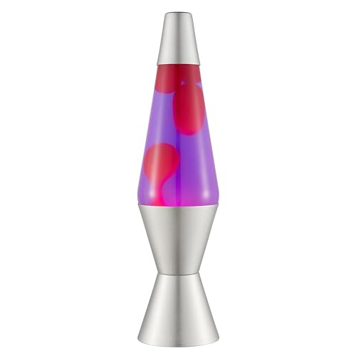 14.5 inch Purple Pink Aluminium Lava Lamp W16032