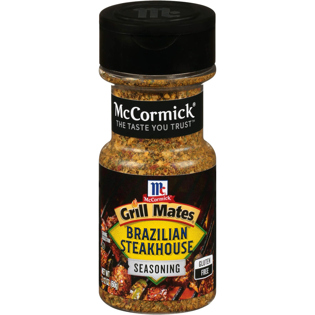 Brazilian Steakhouse Seasoning, 2.12 Ounce Bottle, Pack Of 5 K956231