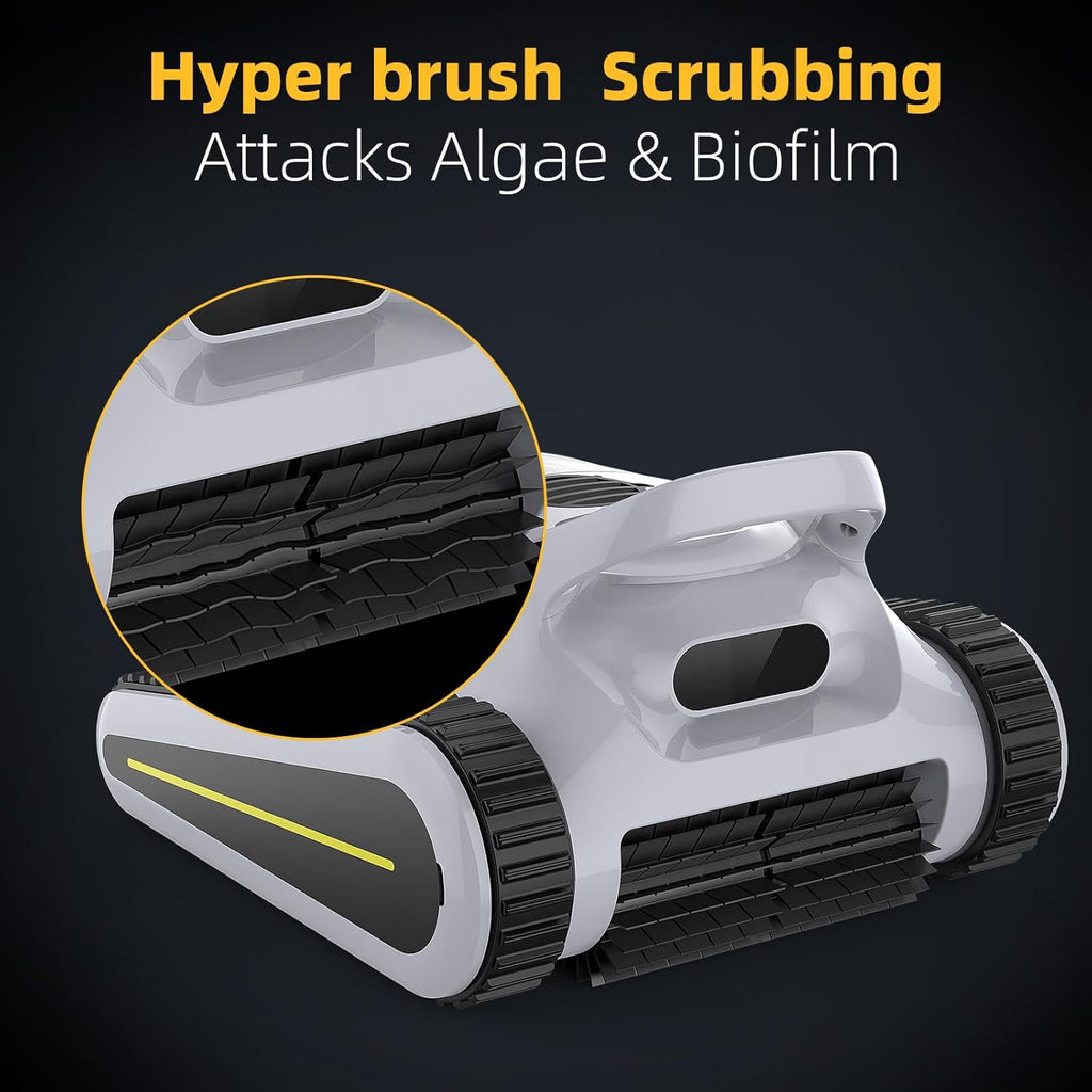 Grey Robotic Pool Cleaner Y65937