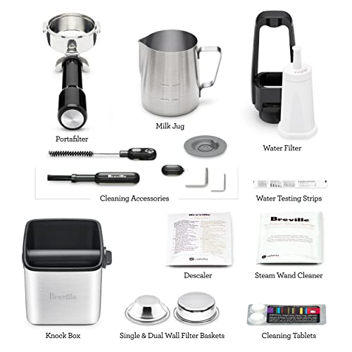Brushed Stainless Steel Espresso Machine B4234