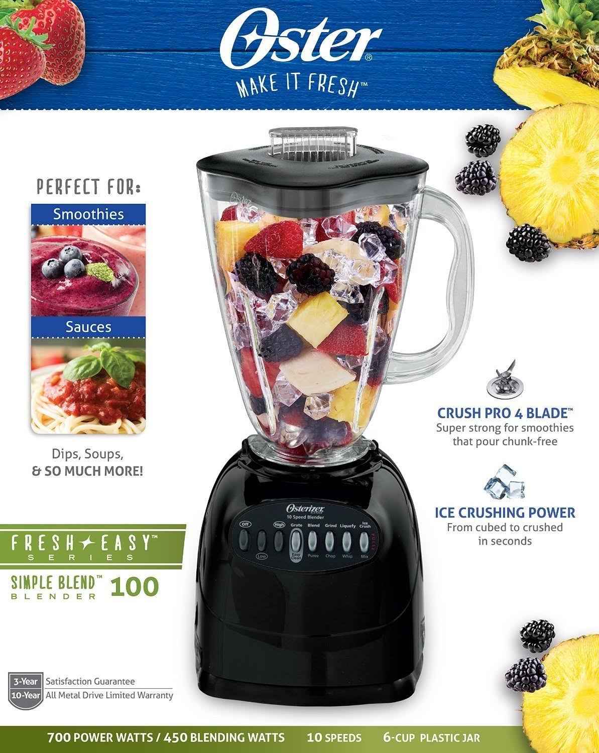 12-Speed Blender, 6-Cup Capacity, Metallic Red V65705