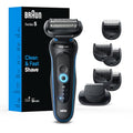 Black 5 Piece Set Electric Foil Shaver with Beard Trimmer H69898