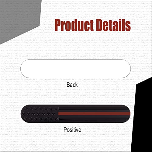2PCS Metal American Flag Car Badge Decal I875580