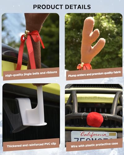 Reindeer Antlers Kit for Cars D7865