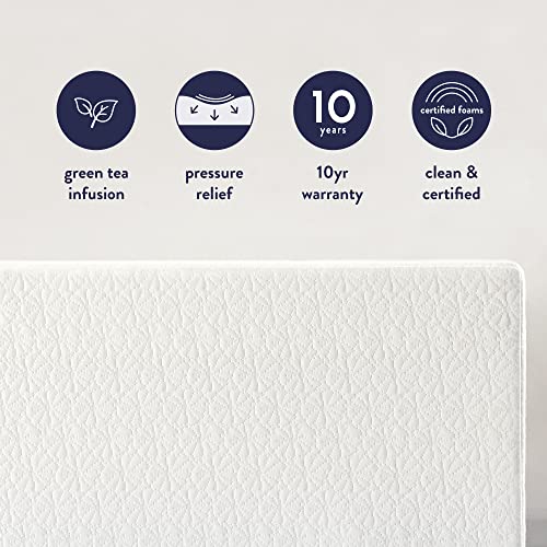 8 inch Twin Green Tea Memory Foam Mattress Q45443