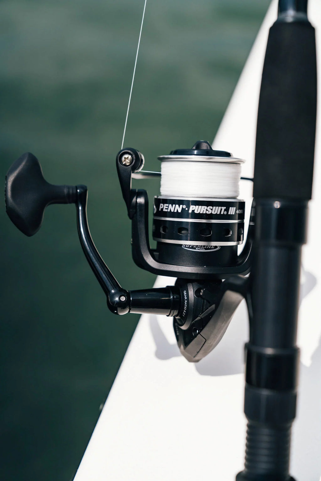 7' 1-Piece Spinning Fishing Rod and Reel Combo O984