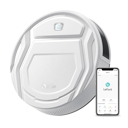 Robot Vacuum Cleaner with Strong Suction, 120 Mins Runtime, Slim, Self-Charging, Wi-Fi/App/Alexa Control J555568