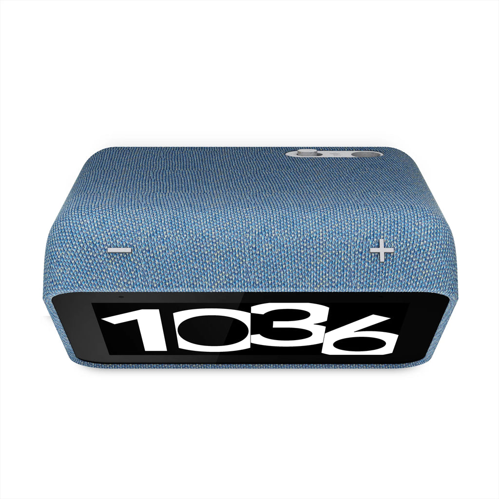 Blue Smart Clock with Color Smart Bulb A6635