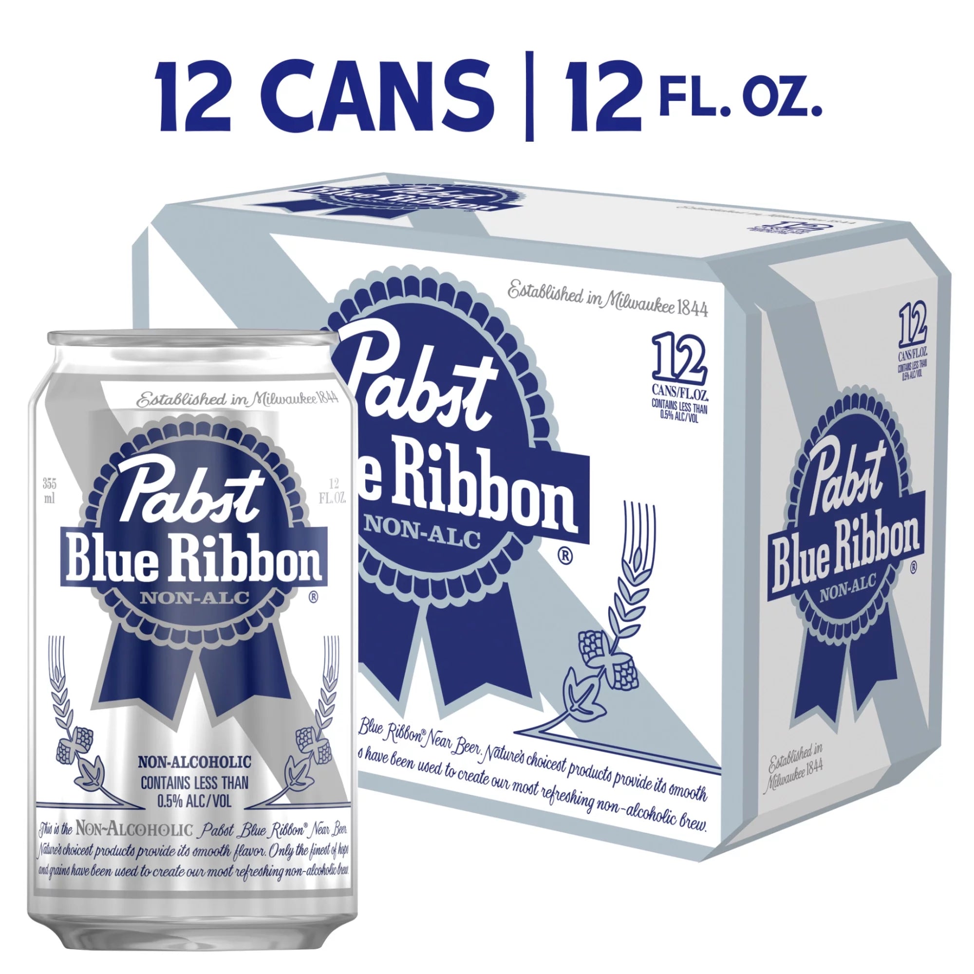 12 Pack 12 fl oz Non Alcoholic Beer S6560