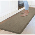 Grey/Green 17.3"x47" Anti-Fatigue Non Slip Kitchen Mat P962067