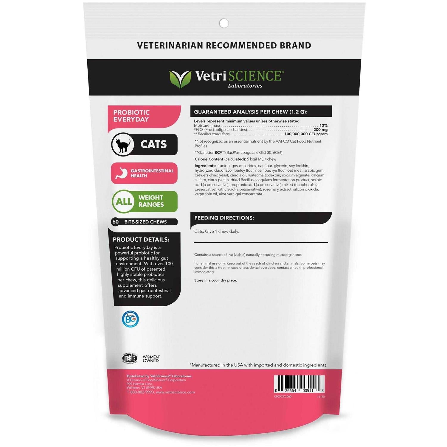 Probiotic Everyday for Cats E8038