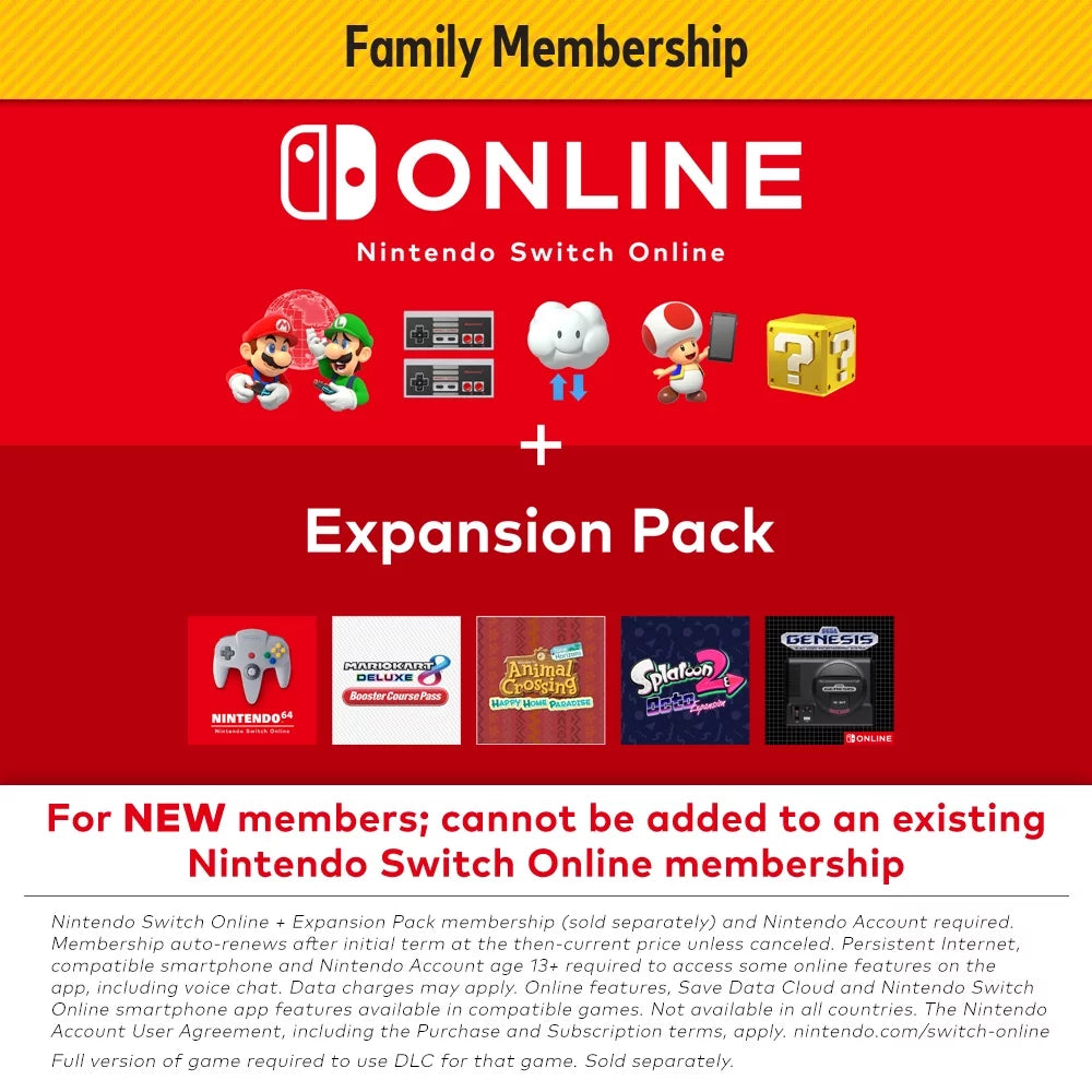 Family Expansion Membership Gift Card H773878