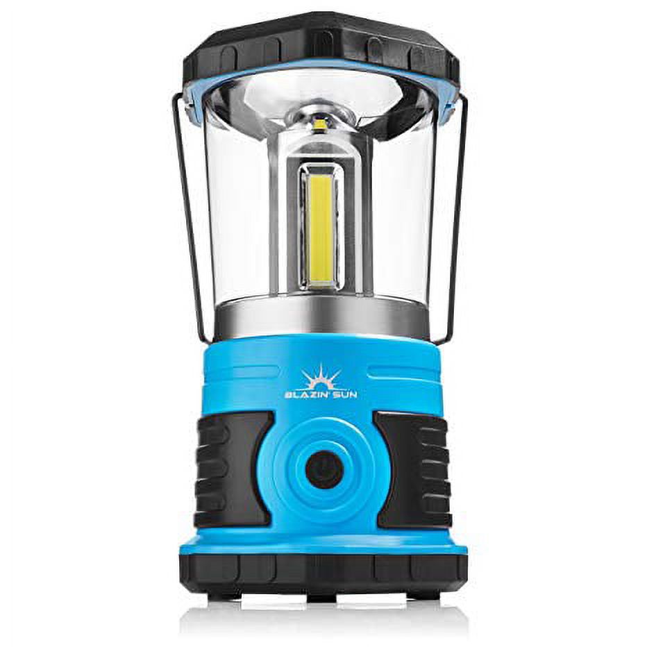 800 Lumen Battery Powered LED Camping Lantern (Blue) B221