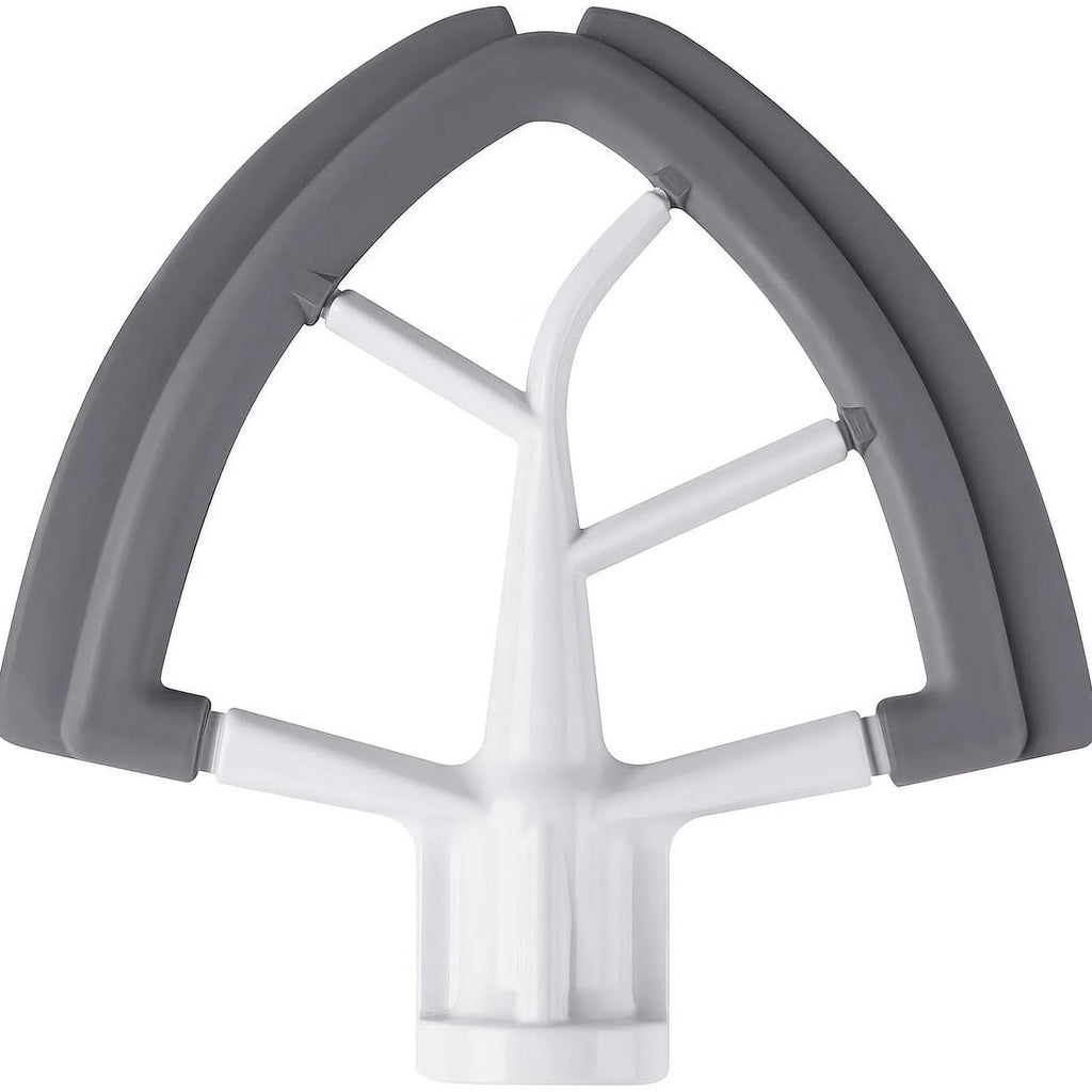 Flex Edge Beater For KitchenAid Tilt-Head Stand Mixer, 4.5-5 Quart Flat Beater Paddle With Flexible Silicone Edges W473