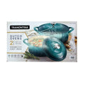 2 Pack Teal Cast Iron Dutch Ovens J152
