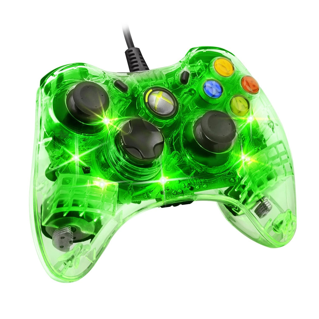 Green Wired Controller for Xbox 360 K3352