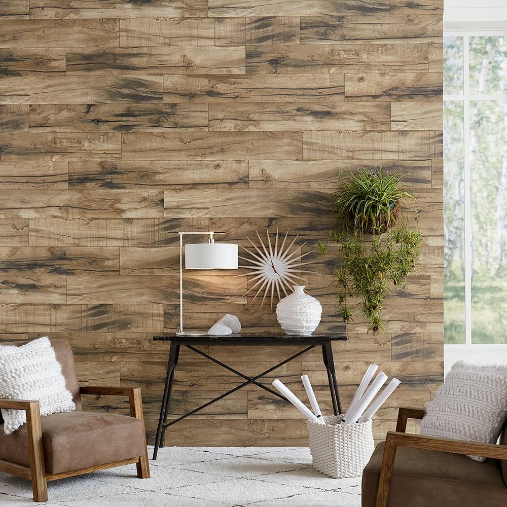 10-mm Thick Waterproof Wood Plank Laminate Flooring V22481