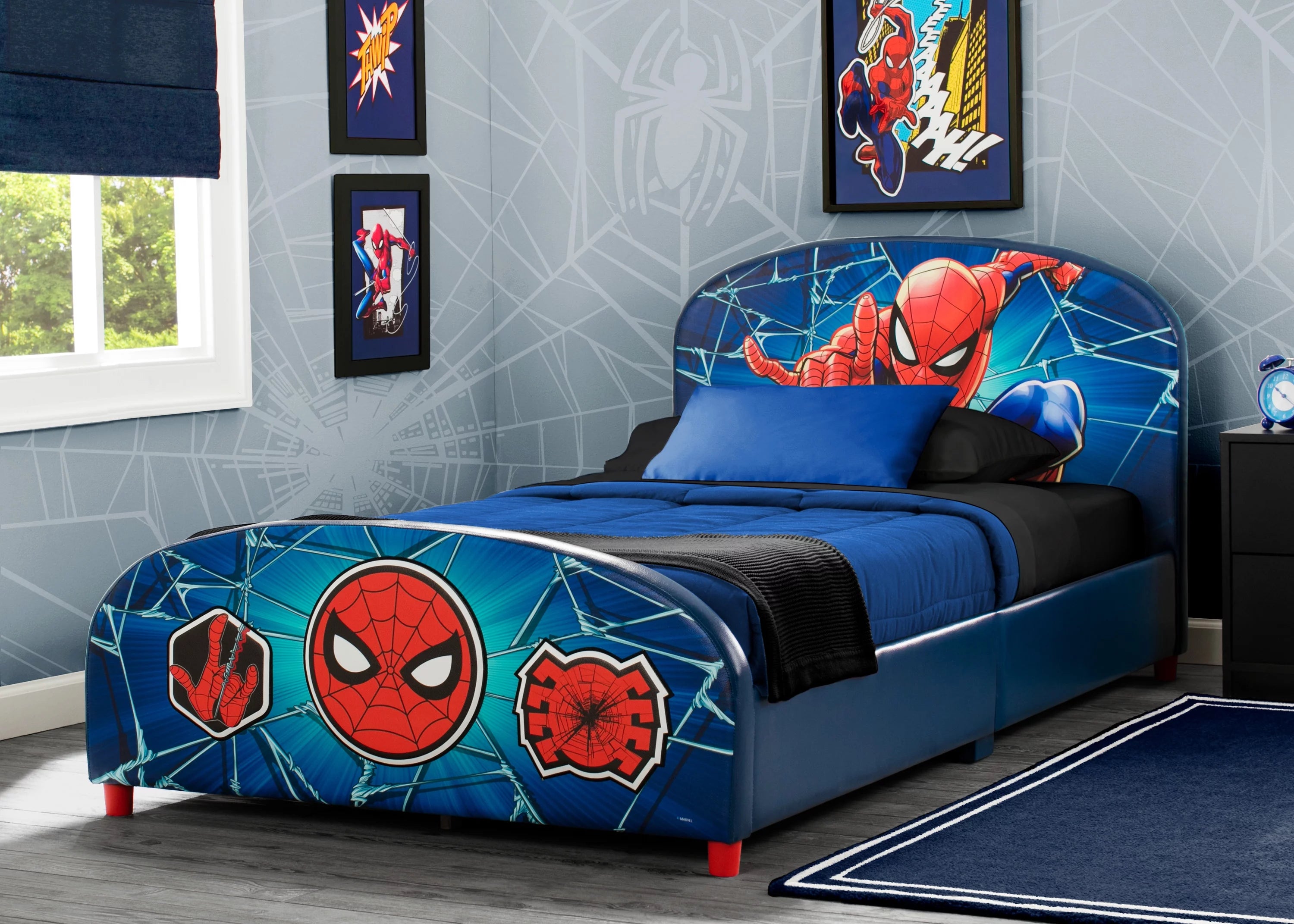 Twin Upholstered Bed N837