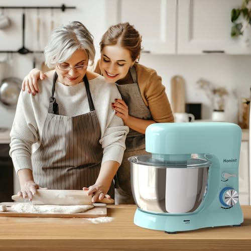 3-In-1 10-Speed 660W 6QT Tilt-Head Electric Stand Mixer M1293