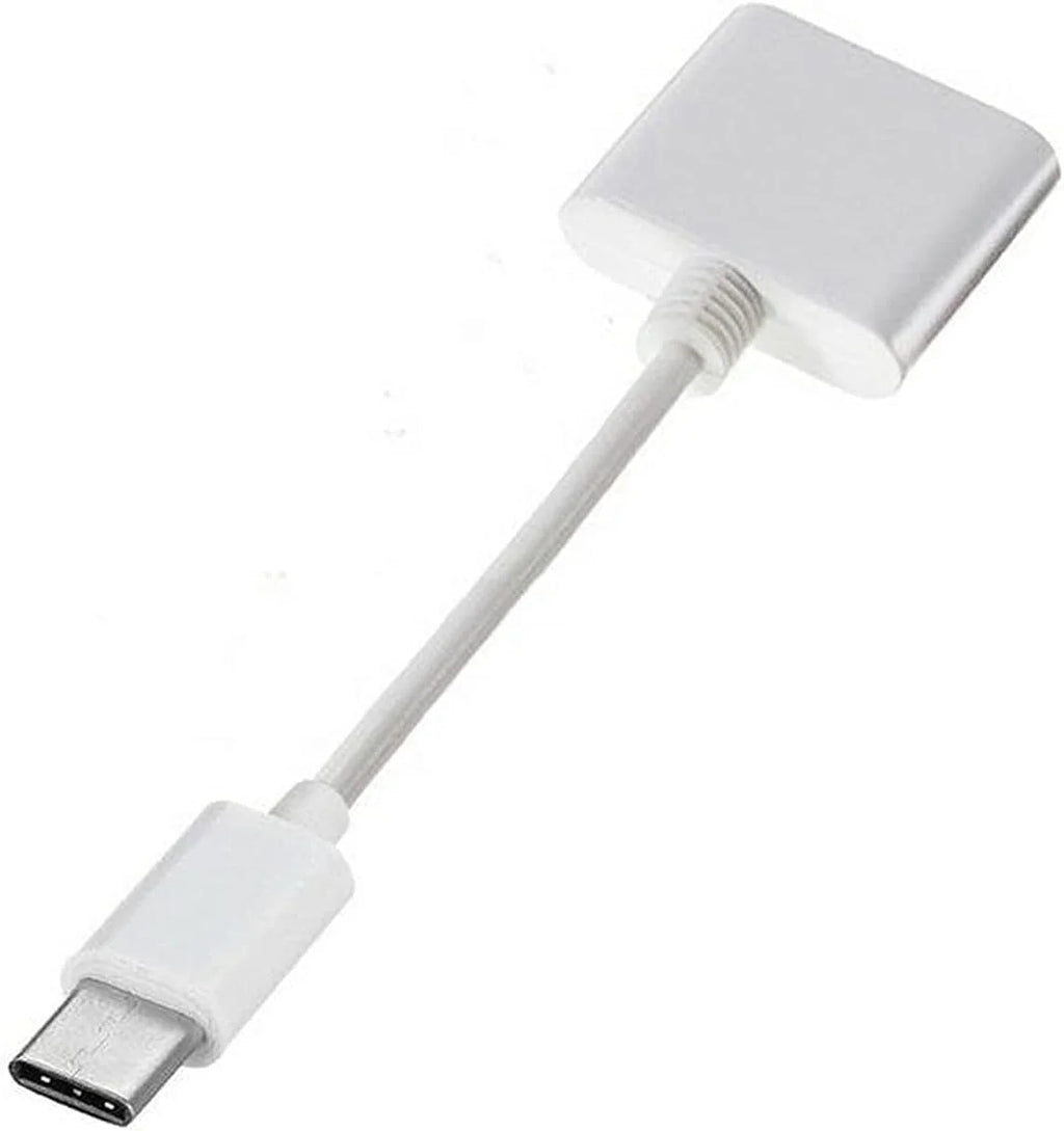 White 30pin Female to USB 3.1 Type-C Sync Data Charging Adapter Cables L4915