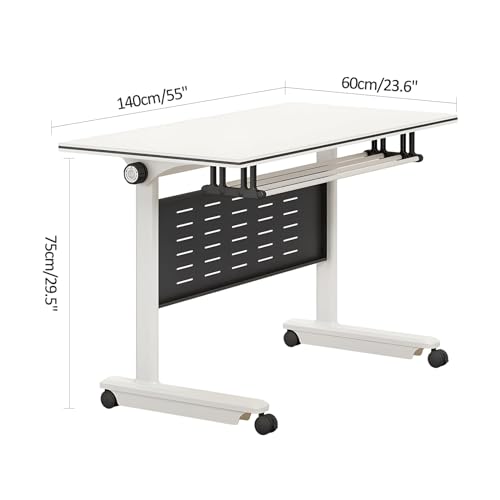 Mobile Folding Conference Table with Wheels (4PCS) S5623