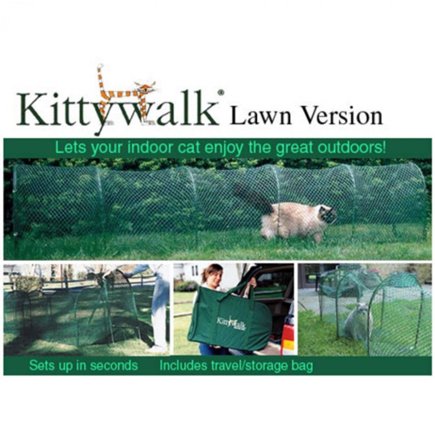 Green Outdoor Cat Enclosure K625