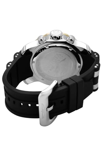 Stainless Steel and Silicone Quartz Watch X701946