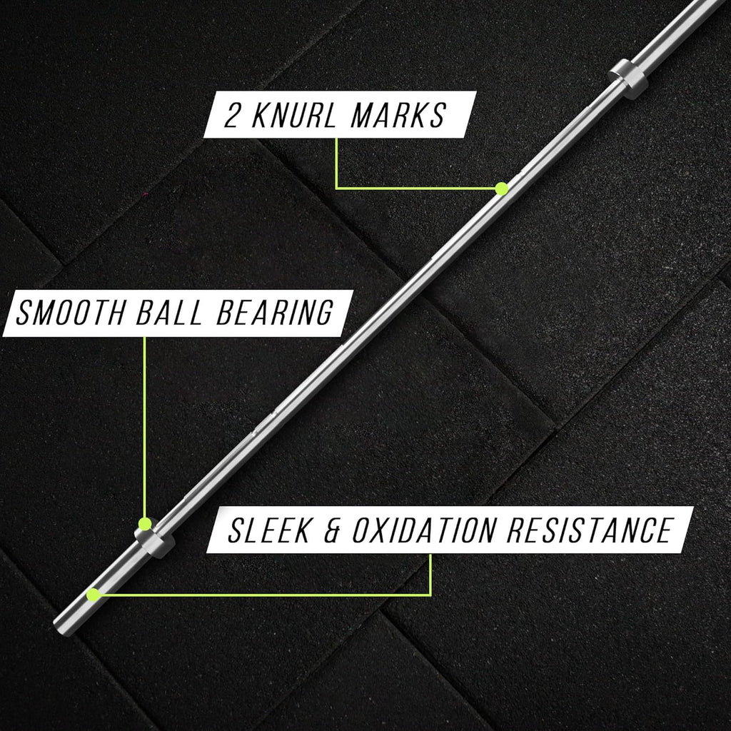 6FT 15 Pound 300 LBS Capacity Barbell N1890